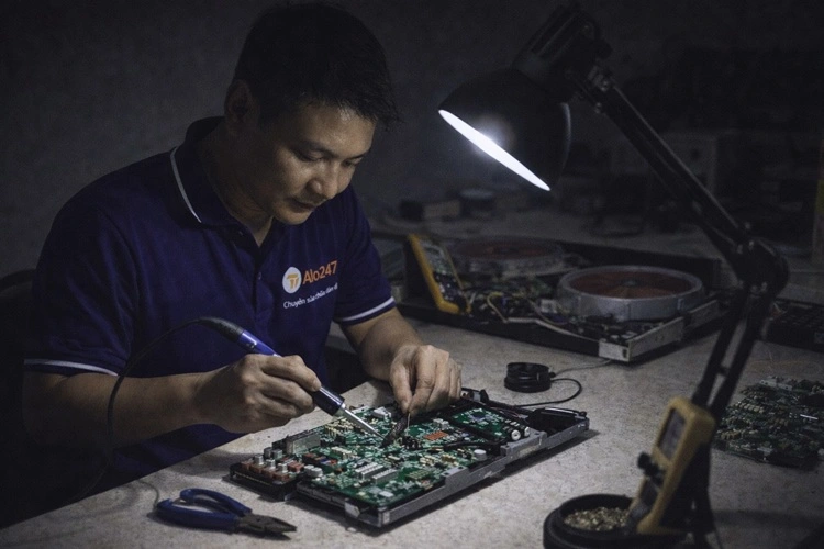 thợ alo247 sửa bảng mạch bếp từ