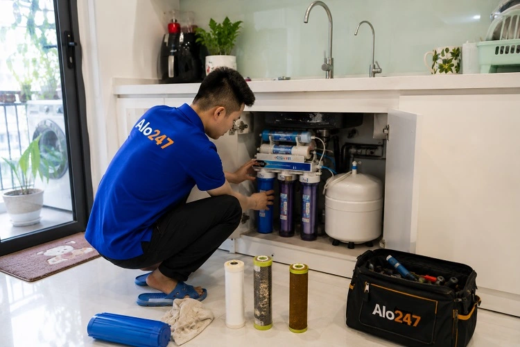 Thợ alo247 sửa máy lọc nước tại Hà Nội