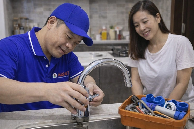 thợ thay vòi nước alo247