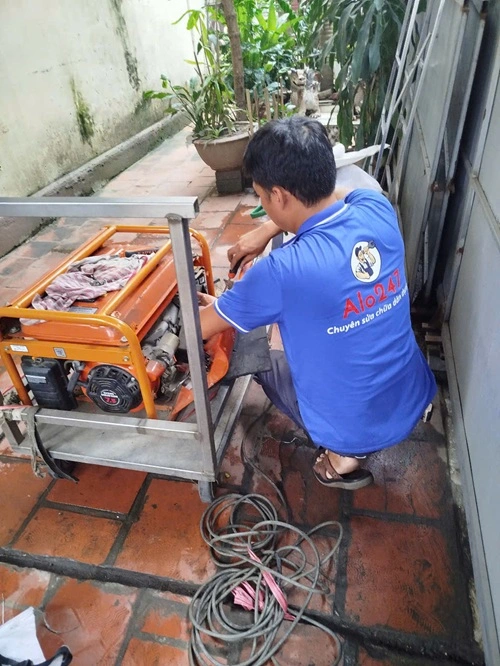 thợ alo247 sửa máy phát điện gia đình