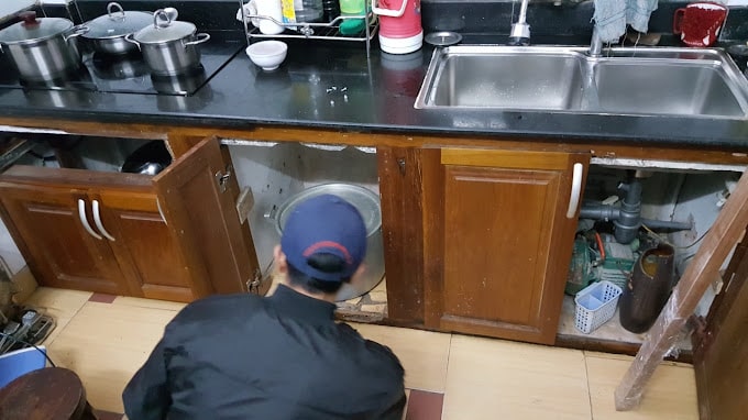 thợ sửa tủ bếp tại nhà Hà Nội