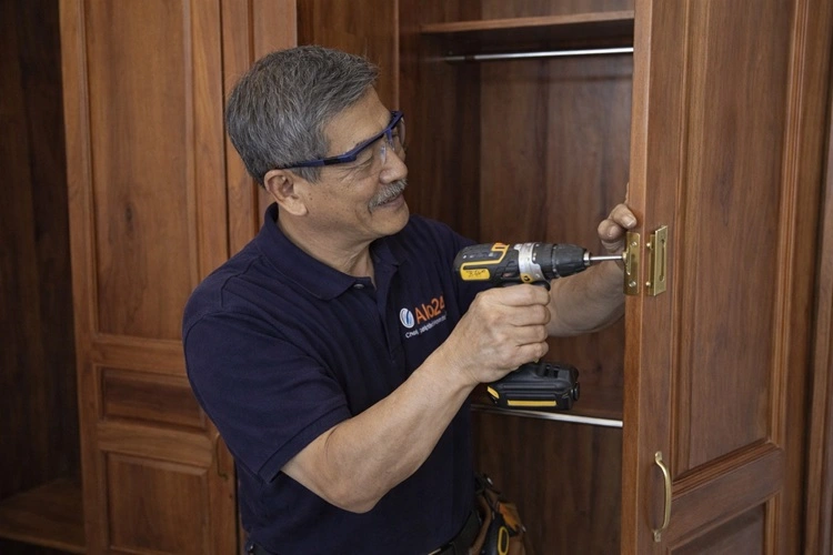 thợ sửa tủ gỗ alo247