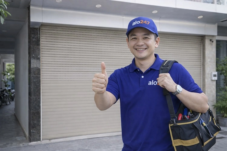 Thợ sửa cửa cuốn của alo247