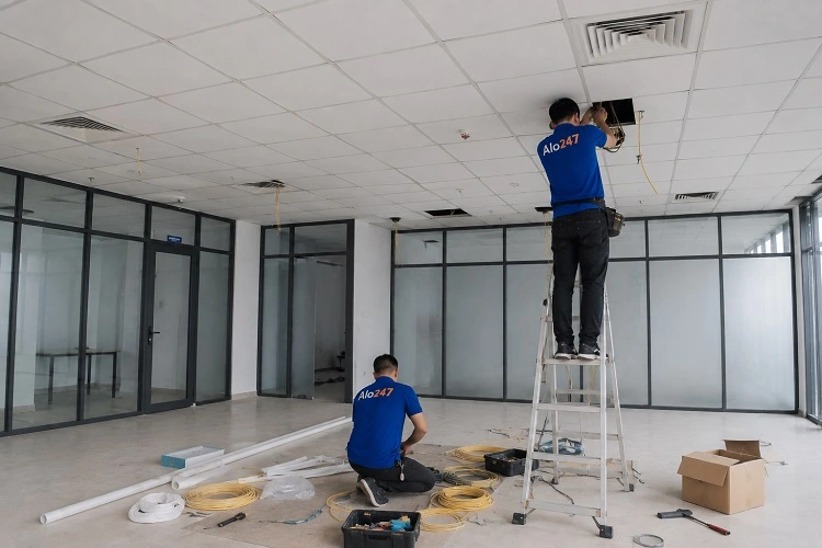 Alo247 thi công cải tạo hệ thống điện tại Đống Đa