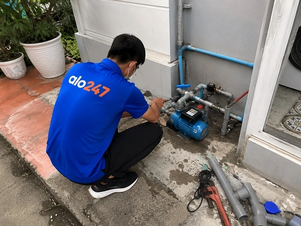 Alo247 dịch vụ sửa chữa máy bơm tận nơi tại Tây Hồ