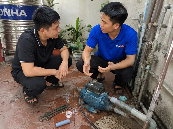 Thợ alo247 sửa máy bơm nước tại nhà phường Hoàn Kiếm