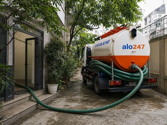 Alo247 Dịch vụ hút bể phốt chuyên nghiệp tại Quốc Oai