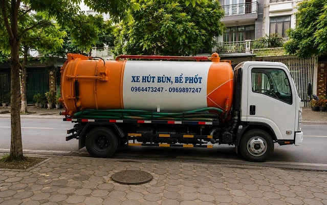 Alo247 Dịch vụ hút bể phốt giá rẻ tại Hai Bà Trưng