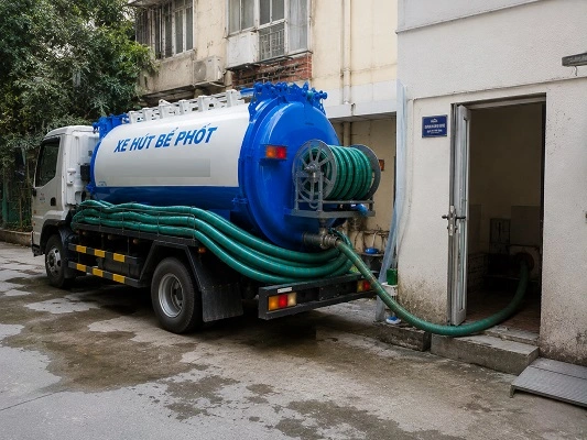 Alo247 Dịch vụ hút bể phốt trọn gói tại Gia Lâm