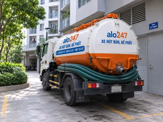 Alo247 Dịch vụ hút bể phốt trọn gói tại Mê Linh