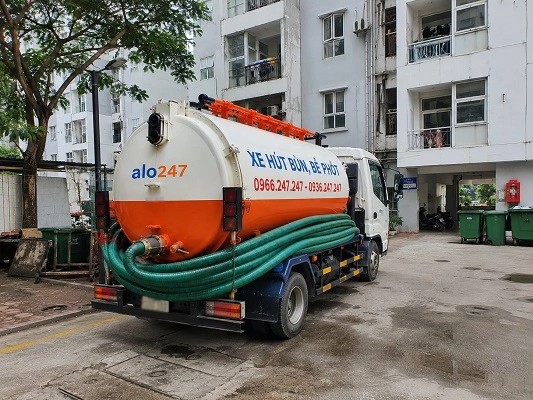 Alo247 Dịch vụ hút bể phốt trọn gói tại Phúc Thọ