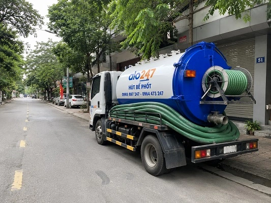 Alo247 Dịch vụ hút bể phốt trọn gói tại Sóc Sơn