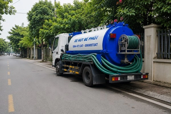 Alo247 Dịch vụ hút bể phốt trọn gói tại Sơn Tây