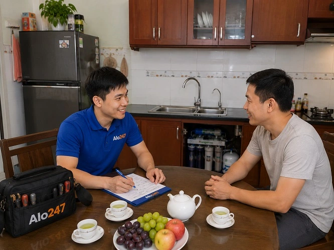 Alo257 Bàn giao và ký bảo hành