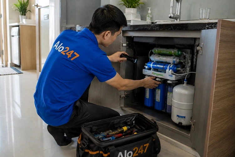 Thợ alo247 sửa máy lọc nước tại Thanh Xuân