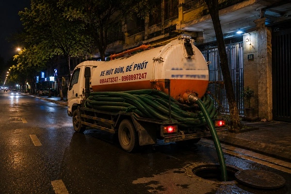 alo247 dịch vụ hút bể phốt trọn gói tại Thanh Trì