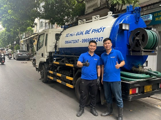 alo247 dịch vụ hút bể phốt trọn gói uy tín tại Tây Hồ
