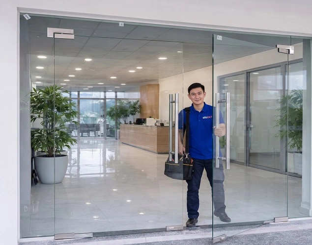 Alo247 Dịch vụ sửa cửa kính cường lực uy tín tại Hà Nội