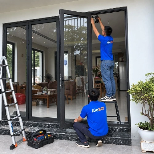 Alo247 Dịch vụ sửa cửa nhôm kính uy tín tại Hà Nội