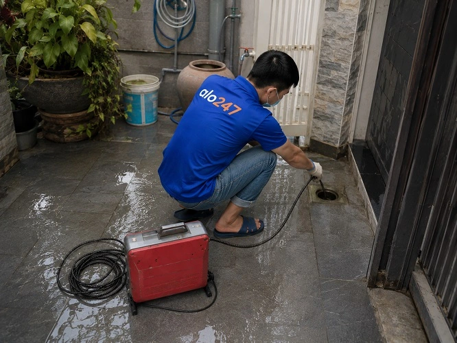Alo247 Dịch vụ thông tắc cống uy tín tại Thanh Trì