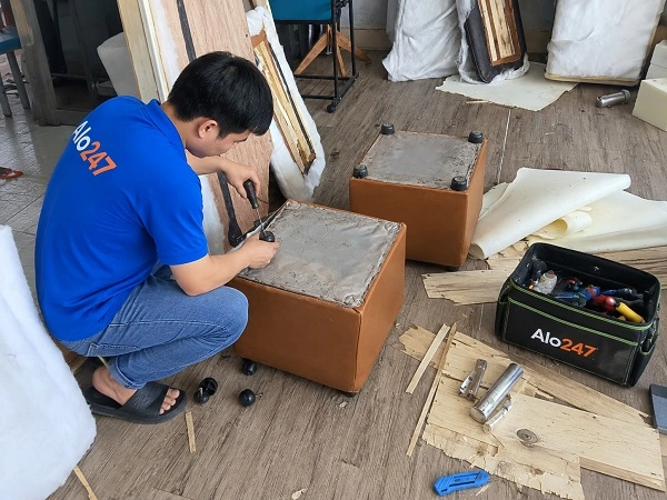 Alo247 dịch vụ sửa ghế da tại nhà