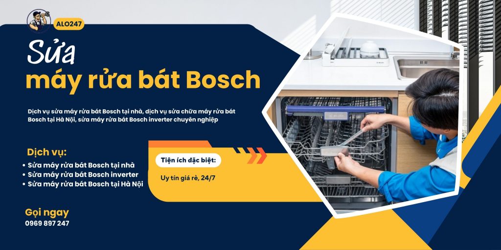 Sửa máy rửa bát Bosch