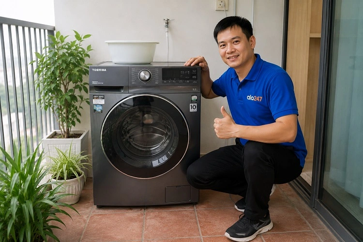 Thợ alo247 sửa chữa máy giặt tại Hoàn Kiếm