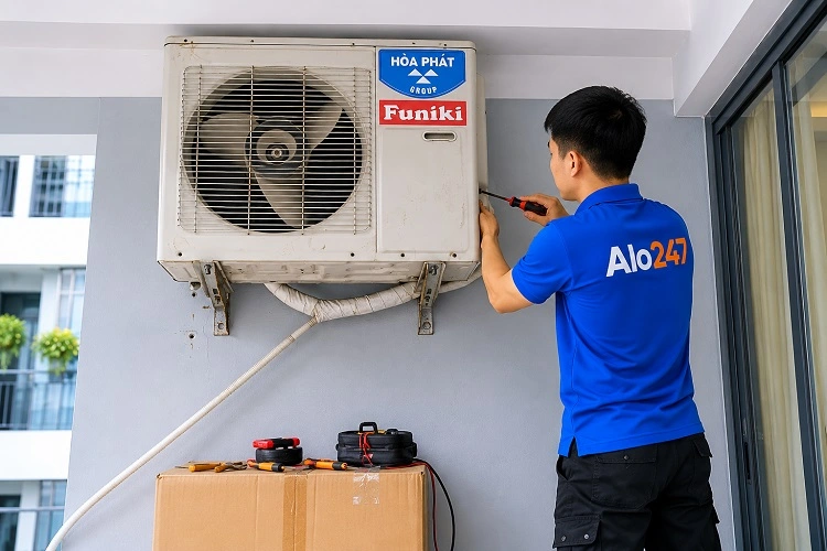 Thợ alo247 sửa điều hoà tại Đông Anh