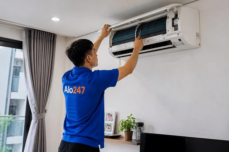 Thợ alo247 sửa điều hoà tại Hà Đông