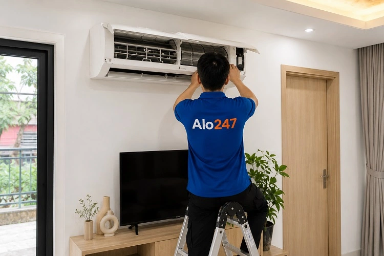 Thợ alo247 sửa điều hoà tại Hoàn Kiếm