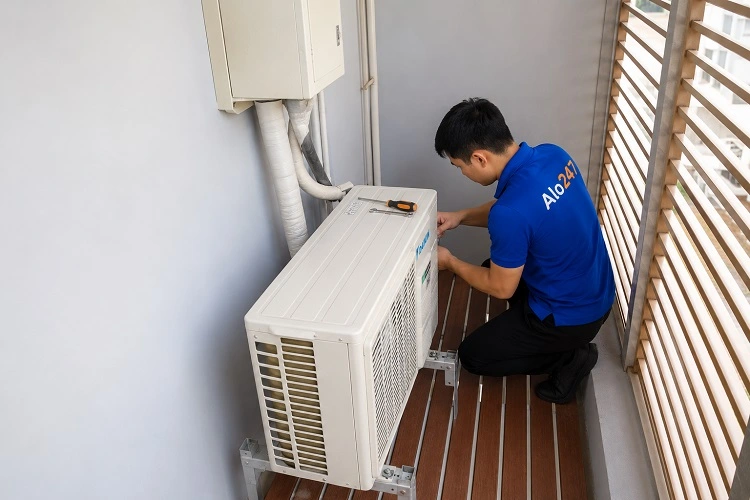 Thợ alo247 sửa điều hoà tại Tây Hồ
