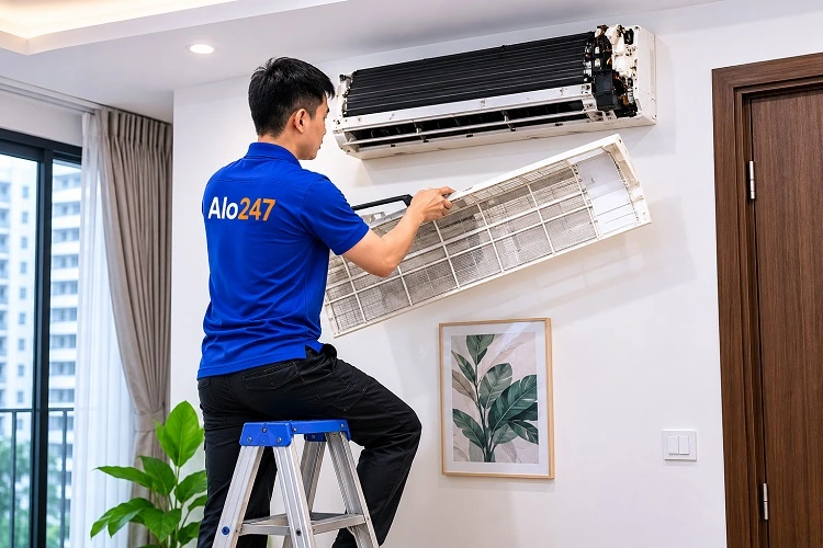 Thợ alo247 sửa điều hoà tại Thanh Xuân