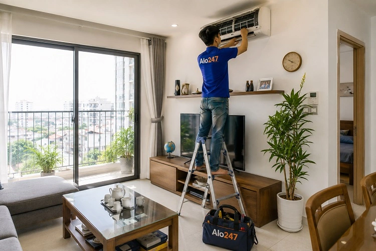 Thợ alo247 sửa điều hoà tại Từ Liêm
