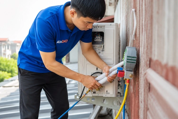 Thợ alo247 sửa điều hoà uy tín tại Hoàng Mai
