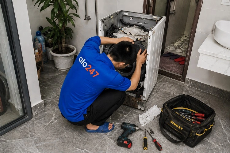 Thợ alo247 sửa máy giặt Bosch tại nhà