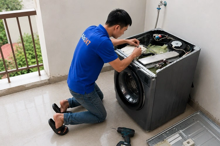 Thợ alo247 sửa máy giặt tại Hoàn Kiếm