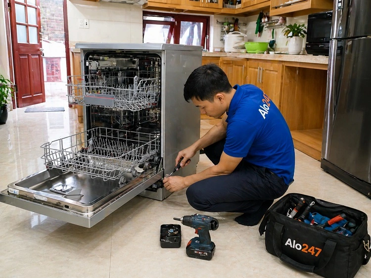 Thợ alo247 sửa máy rửa bát Bosch tại Hà Nội