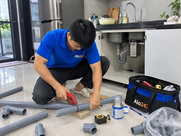 Thợ alo247 sửa ống nước tận nơi tại Hà Nội