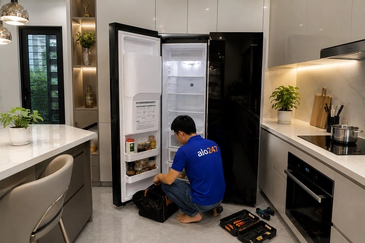 Thợ alo247 sửa tủ lạnh Bosch tại nhà