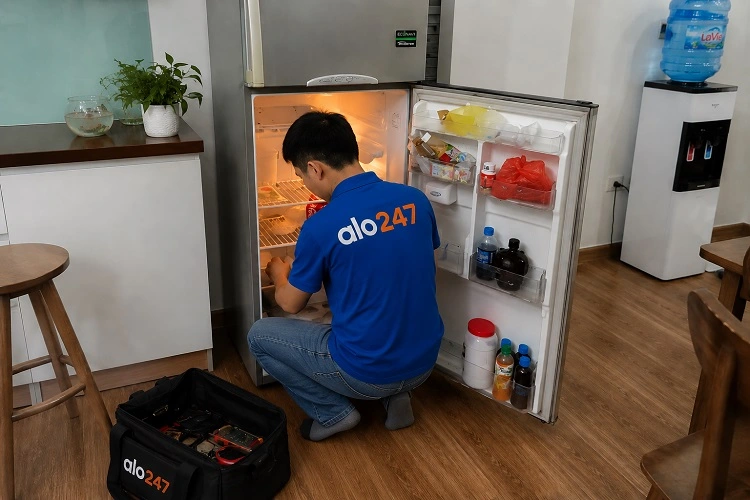 Thợ alo247 sửa tủ lạnh Panasonic tại nhà