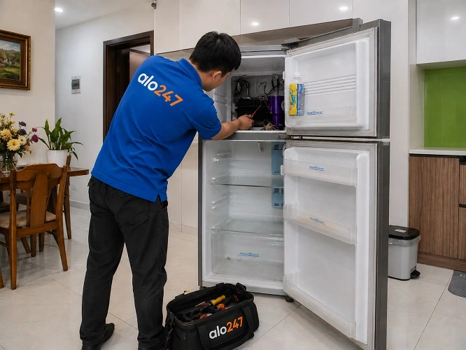 Thợ alo247 sửa tủ lạnh tại nhà