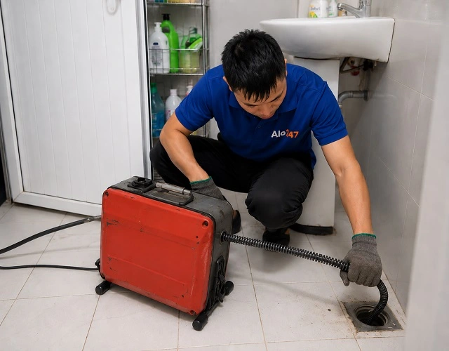 Thợ alo247 thông tắc cống tại Hà Nội