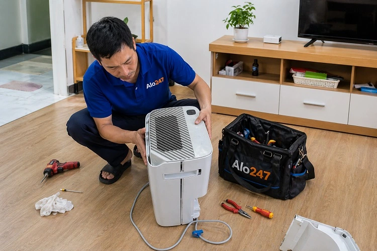 Thợ sửa máy hút ẩm tại Hà Nội của alo247