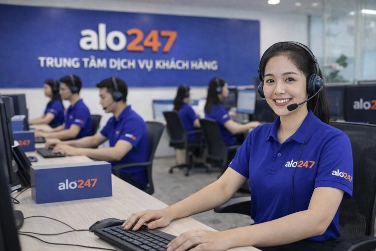 Tổng đài hỗ trợ 24/7 của alo247