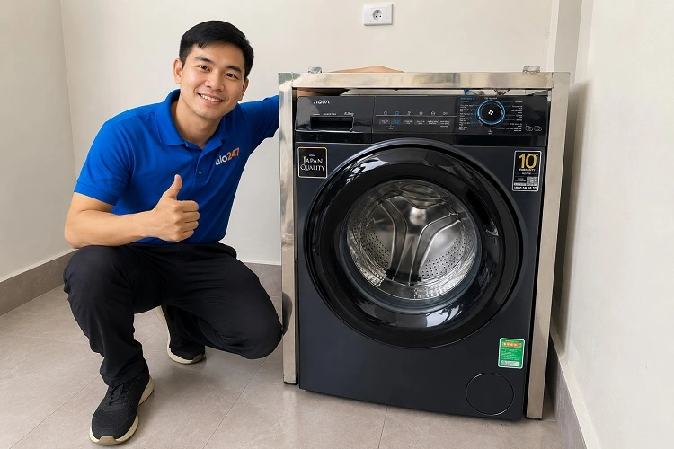 alo247 sửa máy giặt Aqua uy tín