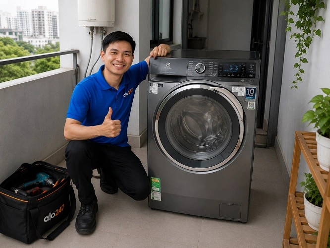 alo247 sửa máy giặt uy tín tại Gia Lâm