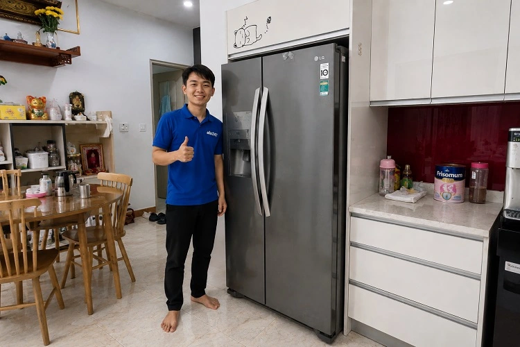 alo247 sửa tủ lạnh LG inverter tại Hà Nội
