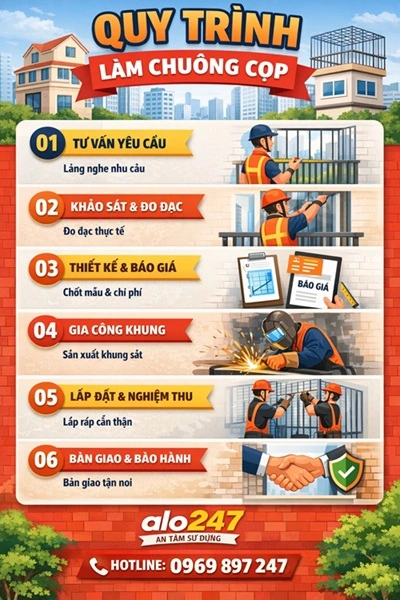 quy trình làm chuồng cọp alo247