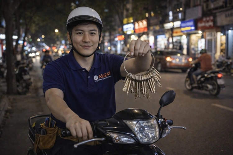 thợ sửa khoá 24/24