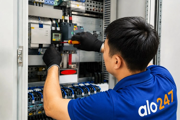 Thợ Alo247 sửa aptomat tại nhà